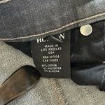 Hudson Jeans HUDSON LYNNE HIGH WAIST SUPER SKINNY FLAP JEAN 24 • BLACK LIGHT WASH NEW Photo 8