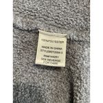 Sincerely Jules  Open Cardigan Long Sleeve Knit Size M Gray Shawl Neck Super Soft Photo 5