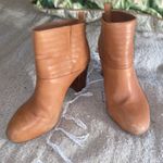 Nordstrom Tan booties heeled boots Photo 2