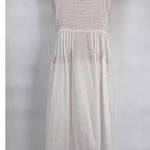 Anthropologie Fleurette Slip Dress Small White Cotton Lace Trim Country Romantic Photo 7