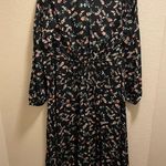 Hatch The Shana Midi Maternity Dress Black Rose Multi Size 0 (XS) New With Tag Photo 8