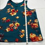 Market & Spruce  Floral Teal Blouse Photo 1