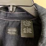 Nicole Miller  size 4 denim jacket Photo 2