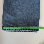 Mango MNG by  Straight Fit Slit Ankle Hem High Rise Denim Jeans Size 6 Photo 7