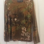 Prairie Mountain FINAL MARKDOWN Ladies embellished  tee xl Photo 0