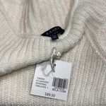 Kaari Blue  women’s size XL ivory pullover sweater long sleeve semi sheer new Photo 8