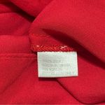 Madison Marcus  Women’s S Red Silk Double Ruffled Hem Spaghetti Strap Camisole Photo 7