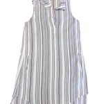 Cloth & Stone  linen blend striped v neck sleeveless midi dress size XS Photo 0