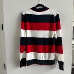 Carolina Herrera  White and Red Jumper Sweater Cotton Size Medium New Photo 5