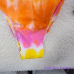 NEW Set! It’s now cool x free people tequila sunrise bikini, size M Orange Size M Photo 6