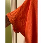 Decree NWOT  XL high low tunic top bright coral color Photo 1