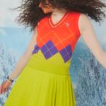 FILA UO Exclusive Darby Argyle Sweater Vest Size Small Photo 0