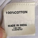 Eshakti Dot Tiered Mini Dress in White/Blue Photo 7