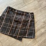 No Boundaries LAST PRICE🍒🤍  flannel faux wrap skirt 💐 Photo 6