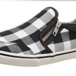 Ralph Lauren NWT Lauren  Black/White Jeorgia Zip Slip-On Sneaker 8.5B Photo 3