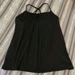 Tek Gear  Black Tank Top Sports Bra DryTek Flowy Top Size Medium EUC #4882 Photo 1