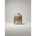 Saunders Faux Leather Puffer Jacket Size M Size M Photo 6