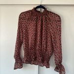 Active USA Women’s Sheer Floral Blouse • Size M Photo 3