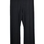 Everlane Flare Knit Pant XL Black Rib Grunge Versatile Office Casual Travel NWT Photo 3