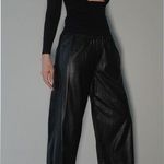 River Island Black Long Sleeve Cut Out Top Size 6 Photo 3