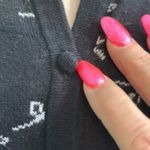 Downeast vintage Cardigan Sweater with Scissor Pattern Photo 4