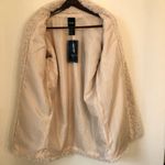 Me Jane Cream Teddy Jacket pockets, lined, Medium Photo 6
