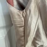 Six Stories  Cowl Back Satin Bridesmaid Dress Photo 6