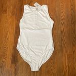 ANDIE  Swim The Malibu One Piece Ribbed White size‎ XL Nwt minimialist Photo 1