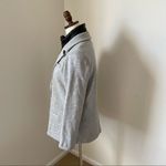 Drew EUC‎  Gray Blazer with detachable Leather Dixie, M Photo 3