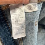 Madewell High-rise denim Blue Jean Shorts Raw Frayed Hem Size 32 Photo 4