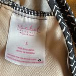 Isabelle Maternity black and white pattern tankini bikini top size S Swimwear Photo 3