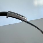 Brighton Women’s Vintage Ladies Black Leather Silver Hardware Dress Belt Photo 3