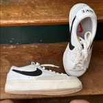 Nike White and Black Low-Top Blazer Low ‘77 Sneakers 8.5 Photo 1