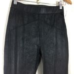 Free People NEW  Midnight vegan suede leggings Photo 5