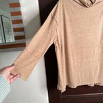 Free People  | We the Free Oatmeal Heather Oversized Funnel neck tee Extra Small Photo 3
