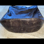 Frye  Melissa Hobo Brown‎ Distressed Leather Shoulder Bag Photo 3