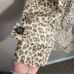 Banana Republic Mad Men Trench Coat Leopard Print Double Breasted Photo 8