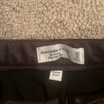 Abercrombie & Fitch Black Leather Pants Photo 2