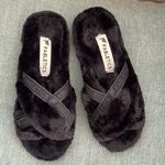 Fabletics  Snug Strap Slipper Fuzzy Women Size 6 Photo 1