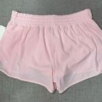Lululemon Hotty Hot High Rise Athletic Shorts Strawberry Milkshake Pink 12 NWT Photo 6