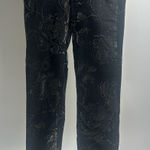 Guess  1981 Los Angeles Jeans Brittney Skinny Ankle Length Blue‎ Floral Photo 0
