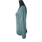New Collection Italy Knit Top Womens G‎ Green Ombre Long Sleeve Minimalist Photo 3