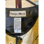 Indigo Moon oversized blazer/jacket floral design size S Gold Photo 1