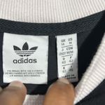 Adidas  Originals Women’s Long Sleeve Shirt - Black & White - Size Medium Photo 3