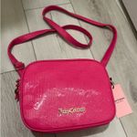 Juicy Couture Crossbody Gold Hot Pink Flash Purse Camera Crossbody Shoulder Bag Photo 0