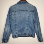 Old Navy  Denim Jean Jacket Women's Classic Button Front Casual Blue Sz‎ L Photo 3