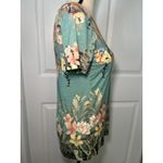 Johnny Was JOHNNY WAS Millay Floral Print Crew Neck Short Sleeve Bamboo Jersey Tee Shirt Photo 2