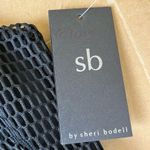 SB by Sheri Bodell Black Eyelet Midi Dress Photo 7