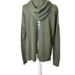 Stitches & Stripes Sweater Beckett Hoodie Olive Green Pullover Thumbholes Small Photo 5