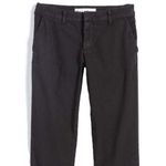 Frank & Eileen Wicklow Crop Chino Pants in Washed Black Photo 2
